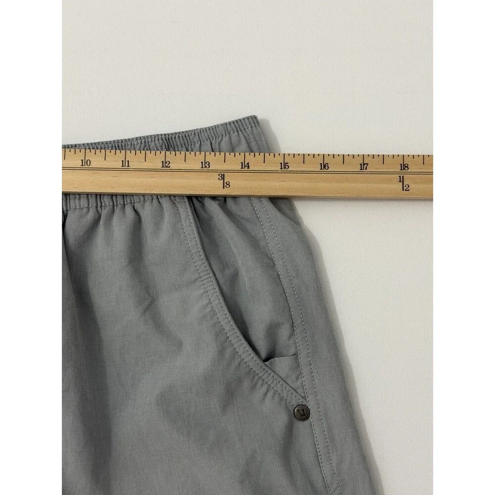 Vuori Kore Lined Shorts Mens Small Gray Athletic Running Training Gym Lounge